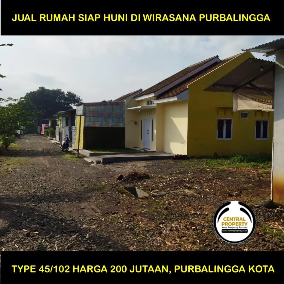 Rumah SSiap Huni Dijual Harga 200 jutaan di Wirasana Purbalingga